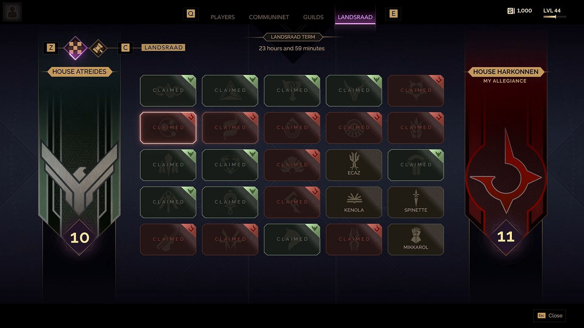 Once the time limit is over, the faction with the most objectives completed will win (Image via Funcom)